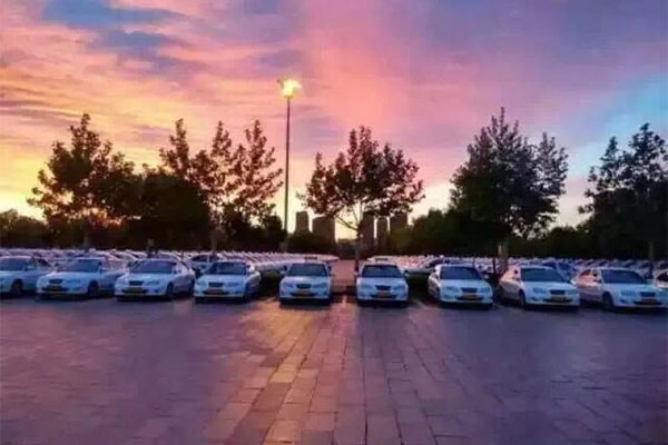 北京東方時(shí)尚駕校訓(xùn)練車